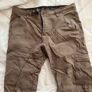 Prana Zion Pants, color is mud, size 32x32